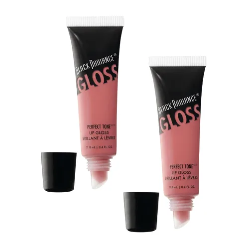 Vista 10 de Black Radiance Perfect Tone Lip Gloss, Caramel Kiss, 0.4 onzas