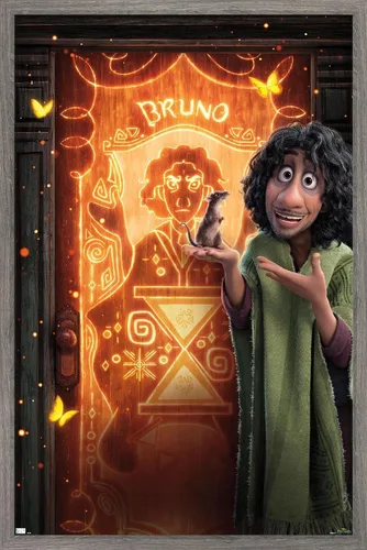 Vista 9 de Trends International Disney Encanto - Póster de pared de Bruno, 22.37 x 34.00 pulgadas, versión premium sin marco