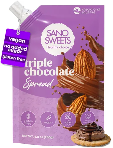 Vista 9 de Crema de pistacho para untar sin azúcar, saludable, cetogénico, vegano, sin gluten, sin aceite de palma, natural, sin lácteos, aperitivo bajo