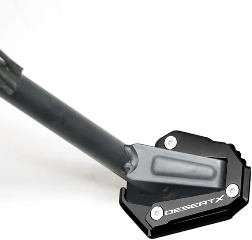 Vista 2 de Modeer Para Desert X 2022-2023 Placa de extensión de soporte CNC de motocicleta Soporte lateral Almohadilla desertx Desert-X Accesorios (negro)