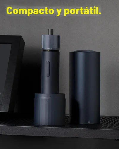 Vista 8 de HOTO Destornillador eléctrico recargable, juego de destornilladores inalámbricos de 3.6 V USB-C, brocas hexagonales de 1/4 pulgadas, 3 ajustes