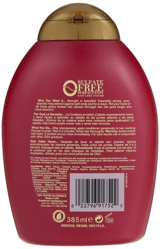 Vista 2 de Ogx Aceite de queratina acondicionador 13 onzas (13.0 fl oz) (paquete de 3)