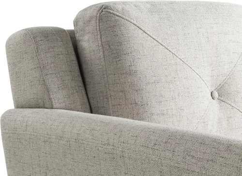 Vista 5 de Lifestyle Solutions sofá Harrington de brazos curvos, color beige