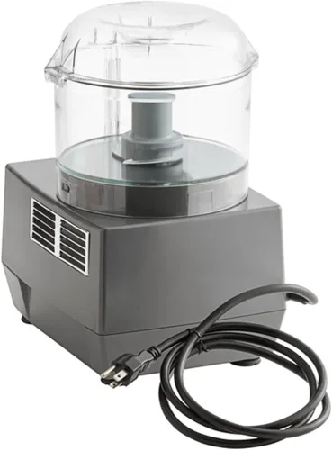 Vista 2 de Robot Coupe R101B CLR Procesador de alimentos combinado, tazón de lote transparente de 2.5 cuartos, policarbonato, transparente, 120v