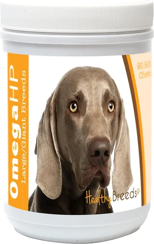 Vista 79 de Healthy Breeds Affenpinscher Omega HP - Masticables suaves para piel y pelaje, 60