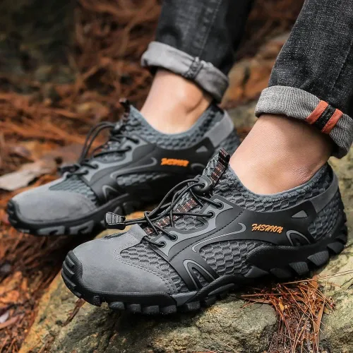 Vista 5 de YING LAN Zapatos de agua de secado rápido antideslizantes para playa, natación, deportes acuáticos, buceo, vela, kayak, pesca, descalzo, piscina