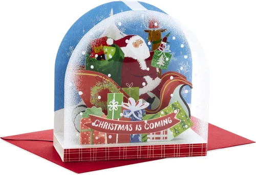 Vista 8 de Hallmark Paper Wonder - Tarjeta de Navidad desplegable (árbol de Navidad)