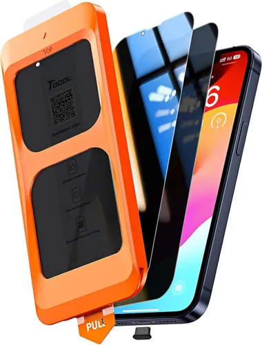 Vista 36 de TOCOL Protector de pantalla para iPhone 11 Pro Max, dureza 9H, grado militar, inastillable, vidrio templado HD, cobertura completa, fácil