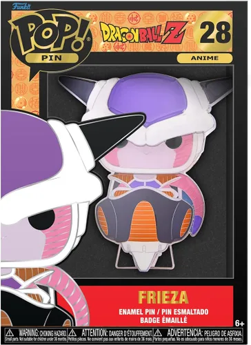 Vista 2 de Funko Dragon Ball Z (DBZ) Pin esmaltado grande - Frieza