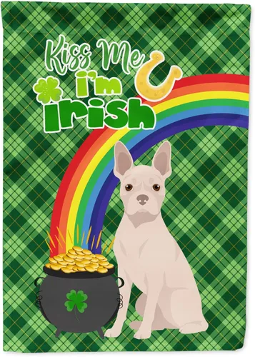 Vista 110 de Caroline's Treasures WDK4731GF - Bandera decorativa para jardín del día de San Patricio, color negro y tostado, Airedale Terrier, para jardín