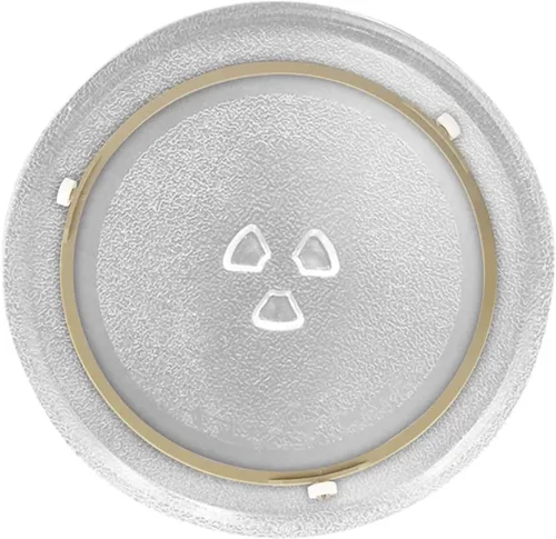 Vista 4 de 2 anillos giratorios para microondas, bandeja para horno de microondas, anillo de soporte de rodillo giratorio de diámetro exterior de 8.7 pulgadas