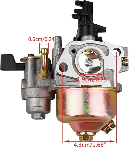 Vista 2 de GX160 Carburador para Honda GX 160 GX168 GX200 5HP 5.5HP 6.5HP Motor Bomba de agua Lavadora a presión Cortacésped 16100-ZH8-W51 Carburador