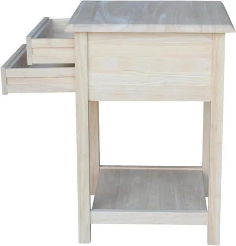 Vista 9 de International Concepts - Lámpara de mesa, madera, sin terminar