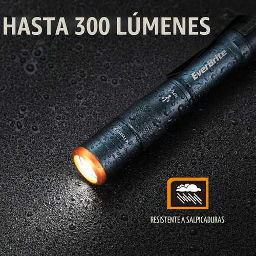 Vista 7 de EverBrite Paquete de 2 mini bolígrafos ligeros, linterna recargable para Azul profundo - 2