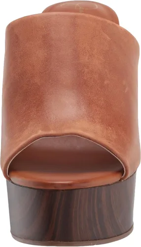 Vista 2 de Jessica Simpson Shelbie - Sandalias de tacón con plataforma para mujer, Caramelo