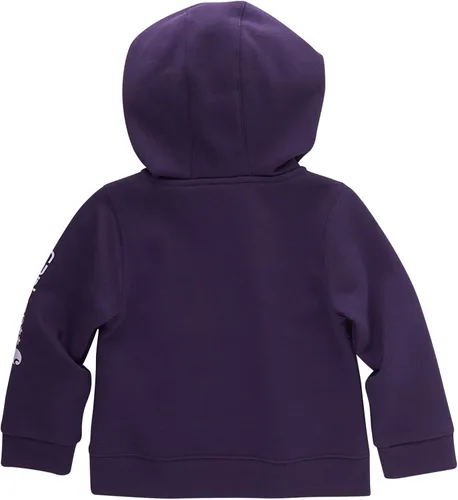 Vista 2 de Carhartt Sudadera de manga larga con capucha y media cremallera para niña