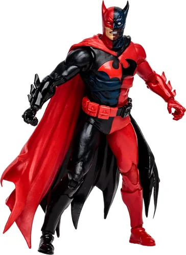 Vista 3 de McFarlane Toys - DC Multiverse de dos caras como Batman (Batman: Reborn) Figura de acción de 7 pulgadas