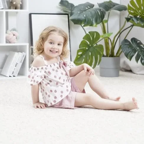 Vista 3 de Hipea Ropa de verano para bebés y niñas pequeñas camisola con volantes lunares y pantalones cortos casuales ropa para recién nacida