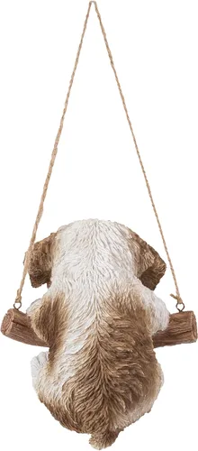 Vista 4 de Estatua colgante de cachorro Shih Tzu de Hi-Line Gift Ltd 87704-A
