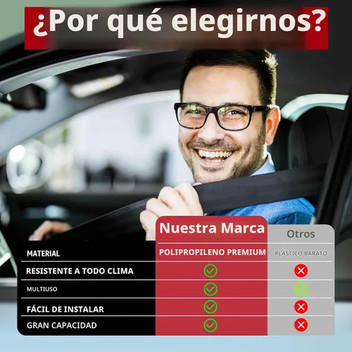 Vista 5 de Red de carga de malla estilo sobre para maletero compatible con HYUNDAI Santa FE 2013-2024 – Accesorios de coche – Organizadores y almacenamiento