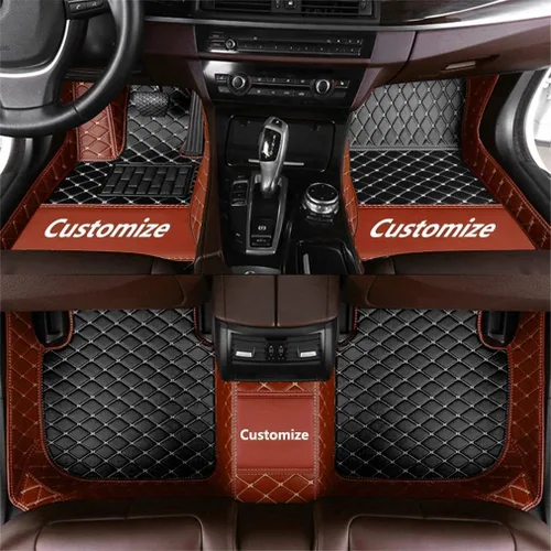 Vista 13 de Tapetes de piso de automóvil para 98 % de los sedán, SUV, MPV, automóvil, deportivo, cobertura completa, lindo, para hombres y mujeres, almohadillas