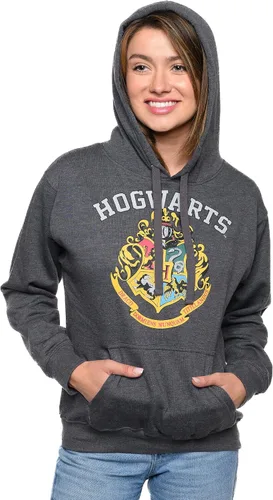 Vista 6 de Harry Potter Sudadera con capucha para mujer Hogwarts Crest