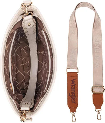 Vista 3 de Wrangler Bolso Hobo para mujer con correa de guitarra