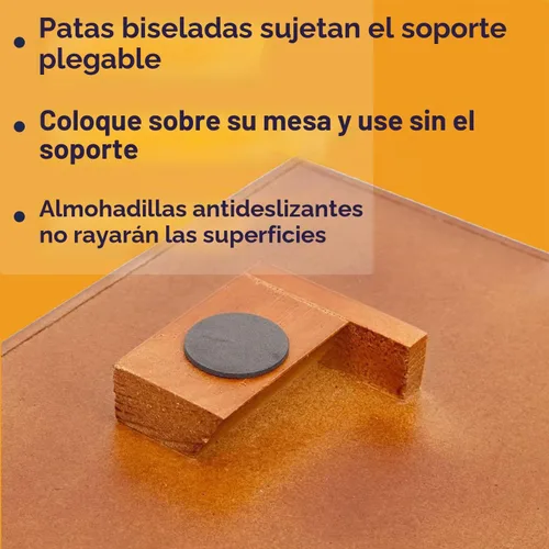 Vista 5 de Mesa plegable Bits and Pieces para armar rompecabezas en cualquier parte; se pliega fácilmente para almacenarse mientras no se utiliza