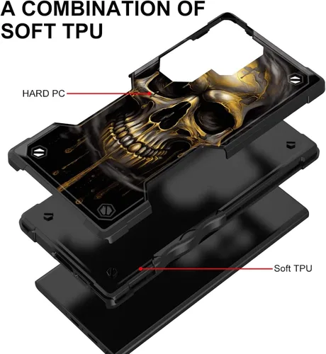 Vista 35 de Funda para Galaxy A14 5G, [Doble Capa][Protección contra Caídas de Grado Militar de 10 Pies] [Antideslizante] Funda Resistente a Prueba de Golpes