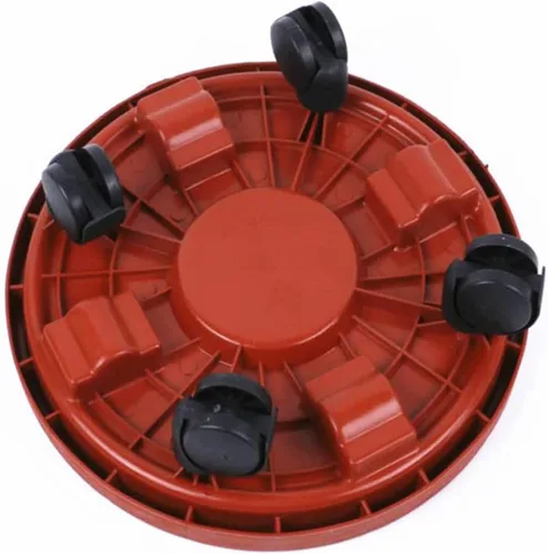Vista 2 de Levemolo Bandeja universal para maceta de 11.8 in, base extraíble para macetas de jardín Plastic Foundation, Stable Support for Flower Tubs and