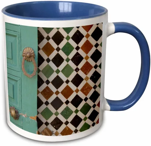 Vista 9 de 3dRose Danita Delimont – Moorish la Arquitectura – Marruecos, Islamic law courts, puerta de knocker-af29 cmi0032 – Cindy Miller Hopkins – Tazas