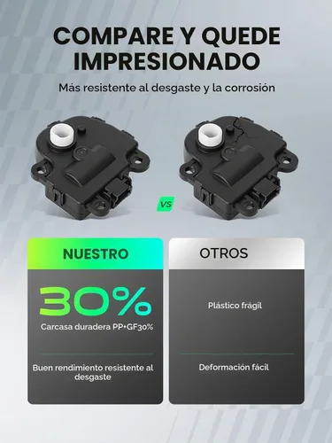 Vista 6 de YHTAUTO Actuador de puerta de mezcla HVAC para Chevy y Buick y Cadillac