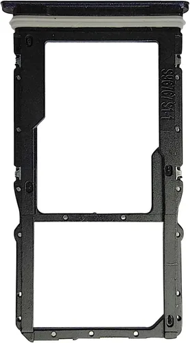 Vista 4 de Ubrokeifixit Bandeja para tarjetas micro SD para Motorola G Pure de repuesto, soporte de ranura para bandeja de tarjeta SIM individual para Motorola