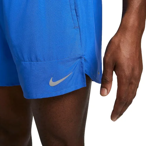 Vista 6 de Nike Pantalones cortos de correr Dri-Fit Stride de 5 pulgadas para hombre, Negro