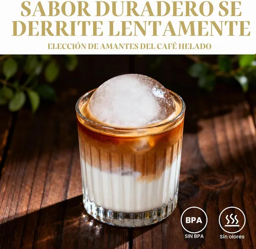 Vista 6 de DOQAUS - Máquina para hacer bolas de hielo transparentes, 2.5 pulgadas