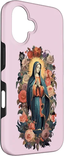 Vista 3 de Funda para iPhone 16 Nuestra Señora de Guadalupe Virgen María Virgen De Guadalupe