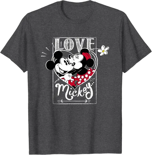 Vista 27 de Disney Mickey & Minnie Mouse Love Mickey - Camiseta para el día de San Valentín