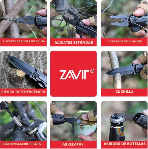 Vista 5 de El mejor regalo para papá, cuchillo multiherramienta del mundo, regalo del día del padre, regalo de cumpleaños de hija e hijo, multiherramienta