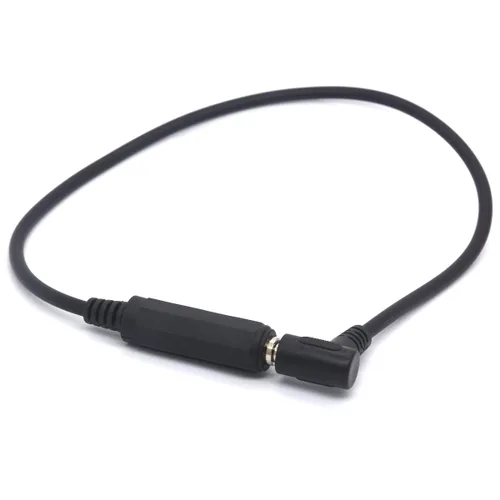 Vista 5 de Cable de ángulo recto 6.35 macho a hembra, cable de extensión de auriculares TRS estéreo 1/4 para guitarra AMP sintetizadores amplificador altavoz