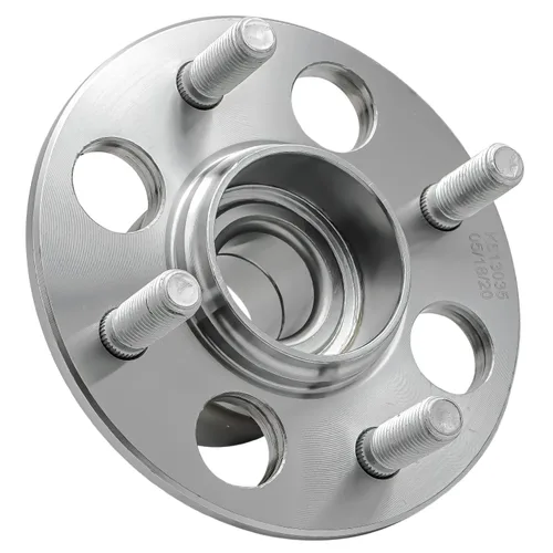 Vista 5 de Detroit Axle - Cojinete de rueda delantera y cojinete de rueda trasera para Honda Civic 1992-2000, Civic Del Sol 1993-1997, 4 lengüetas no ABS 1992