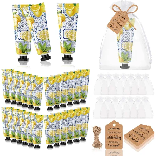 Vista 21 de 48 Juegos de Crema de Manos de Flores Silvestres para Baby Shower Regalos Obsequios de Fiesta de Crema de Manos para Invitados Regalo de Flores
