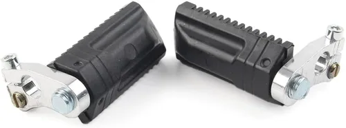 Vista 5 de FSFY - Pinzas de pie negras para motocicleta, abrazaderas de pie para bicicletas de 43 cc, 47 cc, 49 cc, 2 tiempos, para quads de bolsillo