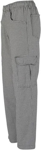 Vista 2 de Mercer Culinary Genesis - Pantalón cargo para chef, para mujer, con estampado estilo bufanda árabe