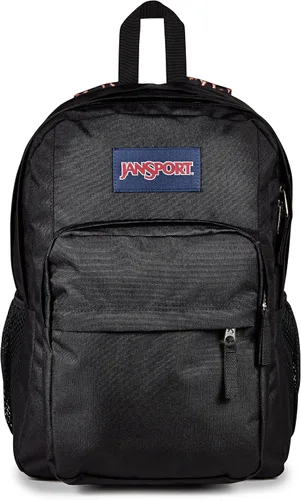 Vista 26 de JanSport Mochila Big Plans, Afflicted Black/Charcoal/Dk Grey, Grandes Planes