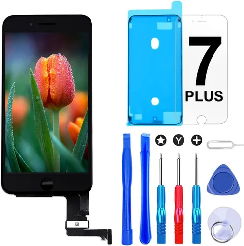 Vista 13 de Brinonac para iPhone 6s Reemplazo de pantalla negra, pantalla táctil LCD digitalizador montaje completo con herramientas de reparación completas