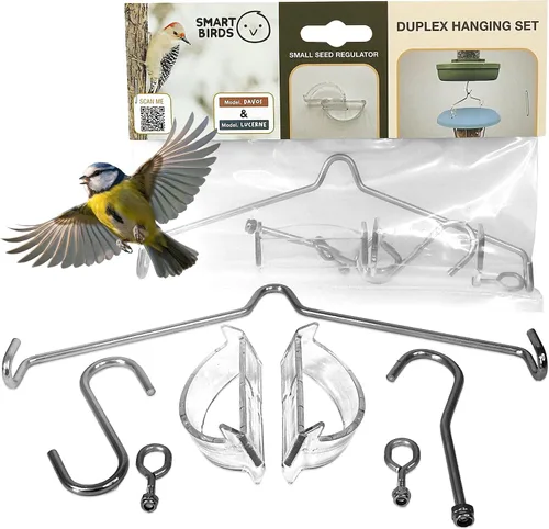 Vista 16 de SWISSINNO Anillo Bloqueador de Aves Grandes, Transparente, Previene que las Palomas, Cuervos y Otras Aves Grandes No Deseadas Asusten a las Aves Más