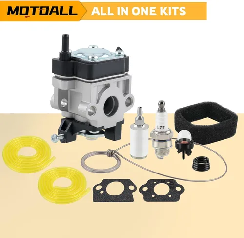 Vista 7 de MOTOALL 308480001 Carburador con Bujía Bombilla de Cebado para Recortadora Toro 51946 51947 51948 51952 51956 51957 51958 51972 51976 51977 51978