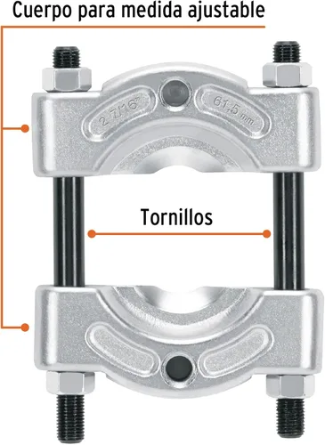 Vista 2 de TRUPER Divisores de rodamientos EX-B2