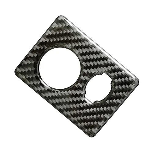 Vista 3 de SUNJIKA Compatible con interruptor de faros interiores de fibra de carbono para Jeep Grand Cherokee Accesorios 2014 2015 2016 2017 2018 2019 2020 1