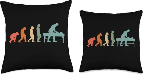 Vista 3 de Physiotherapist Accessories Gifts Shirts Fisioterapia, quiropráctico, fisioterapeuta, almohada de fisioterapeuta, 16 x 16, multicolor
